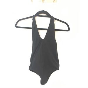 American Apparel halter neck bodysuit (XS)
